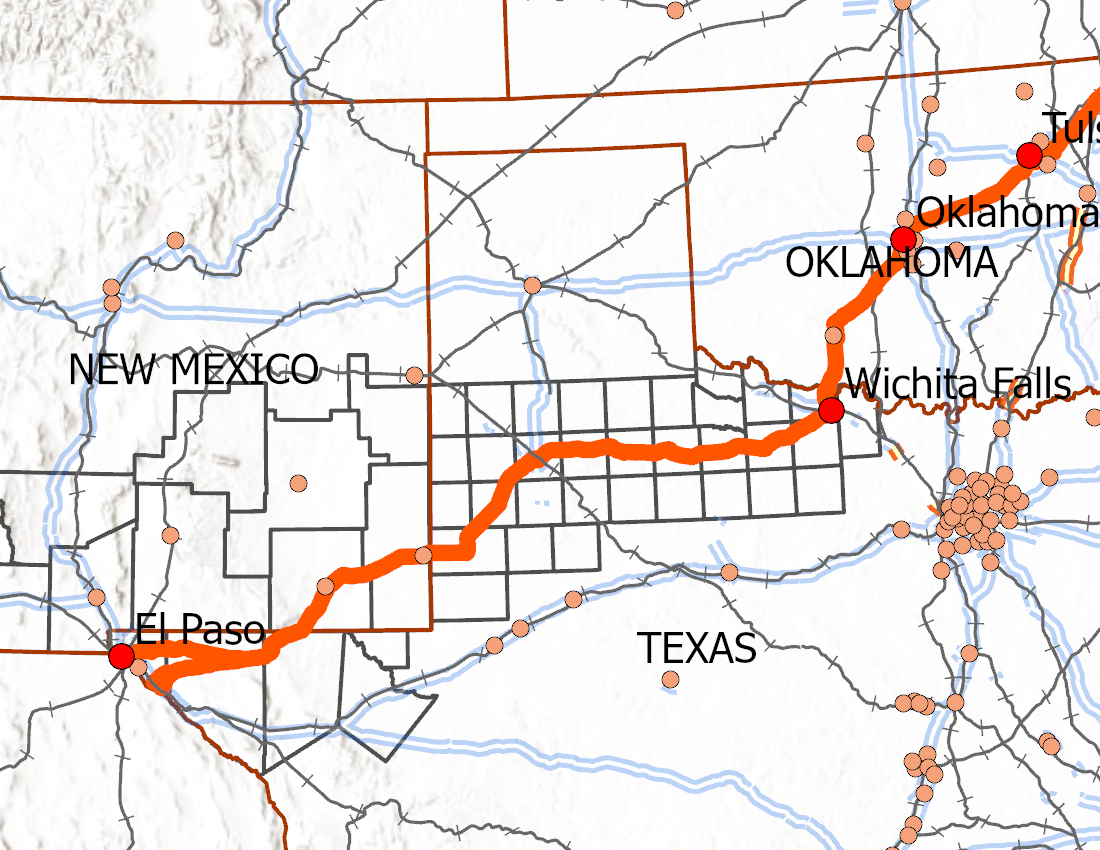 Texas proposed I-44
